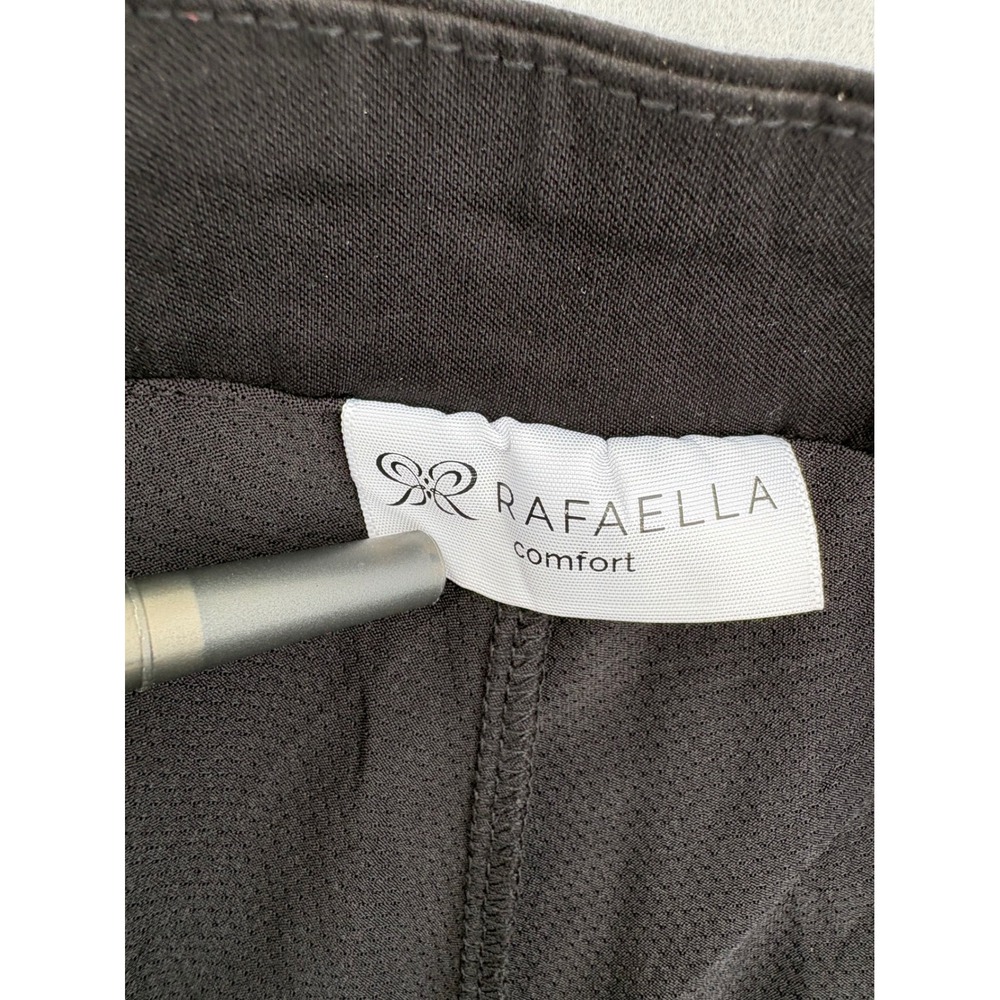 Rafaella Comfort Black Skort Womens Medium Pull On Stretch Golf Tennis Skirt